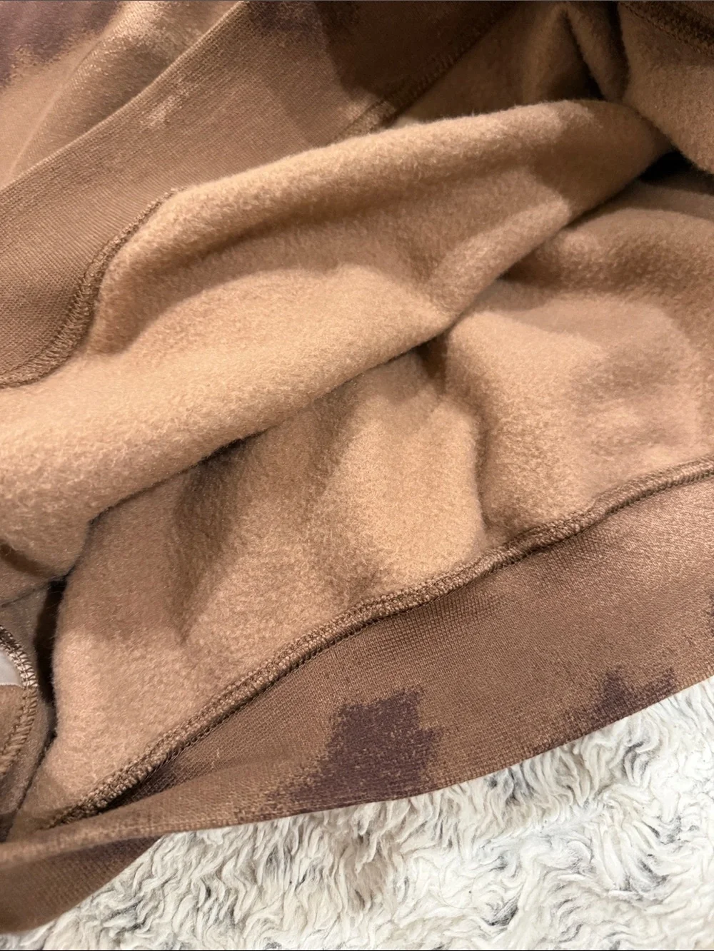 Carhartt Brown Tie-Dye  Hoodie